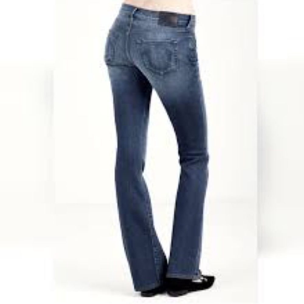 SZ 28 True Religion Becca Mid Rise Boot Cut Jeans